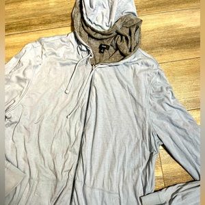 VINCE Full Zip Hooded‎ Sweater- Medium